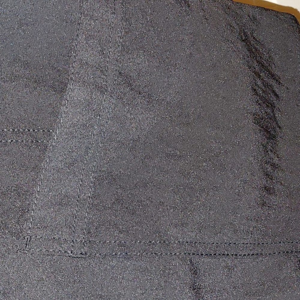NWOT WonderWink Four-Stretch Black Lab Coats, Button Front, Pockets, 2X - Picture 4 of 6